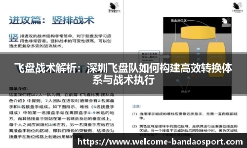 飞盘战术解析：深圳飞盘队如何构建高效转换体系与战术执行